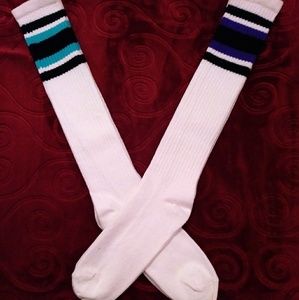 Knee High Skater Socks 2 pr. New